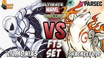 UMVC3 Parsec FT3 Set - lilmonix3 VS ShackleFold