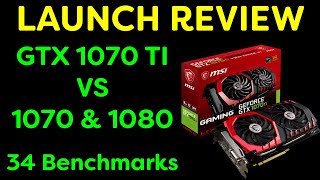 GeForce GTX 1070 TI - Launch Review - 34 Benchmarks - YouTube