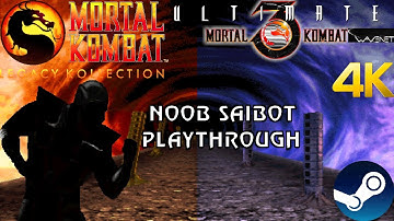 Mortal Kombat Legacy Kollection: Ultimate Mortal Kombat 3 WaveNet Noob Saibot Playthrough (PC) (4K)