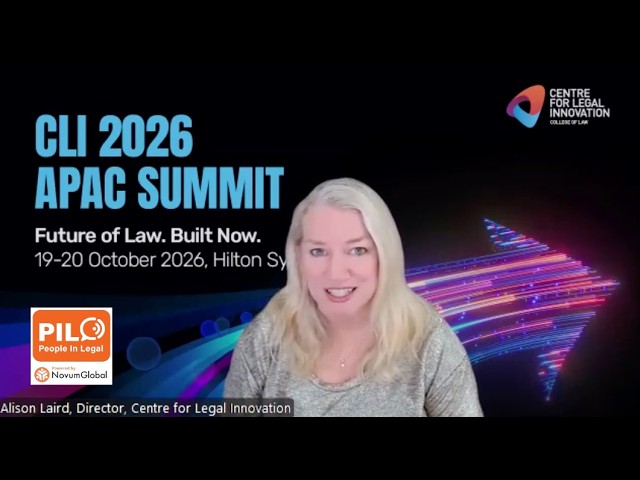 Alison Laird on People in Legal
