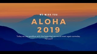 ALOHA 2019 MBC MGOCSM  - Farewell