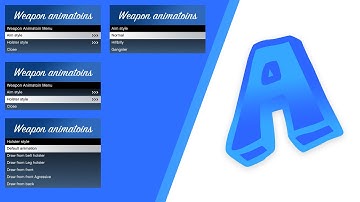 [FiveM] Weapon Animation Menu (created by Andyyy7666)