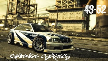 Need For Speed Most Wanted - Challenge Series from 43 to 52. 1080p