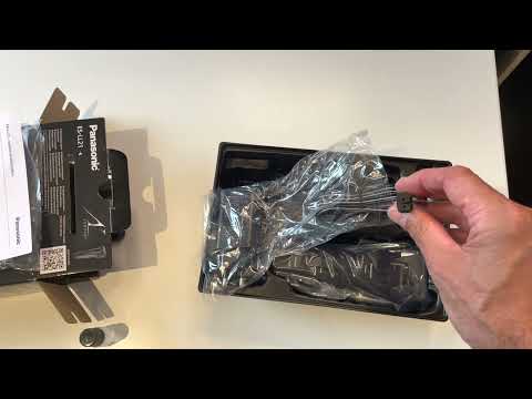 20220503 Panasonic ES-LL21 Shaver unboxing and comment