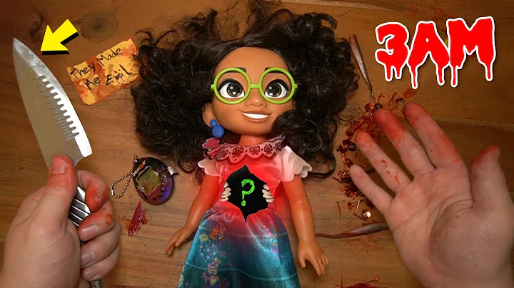 CUTTING OPEN HAUNTED ENCANTO DOLL AT 3 AM!! (WHAT'...