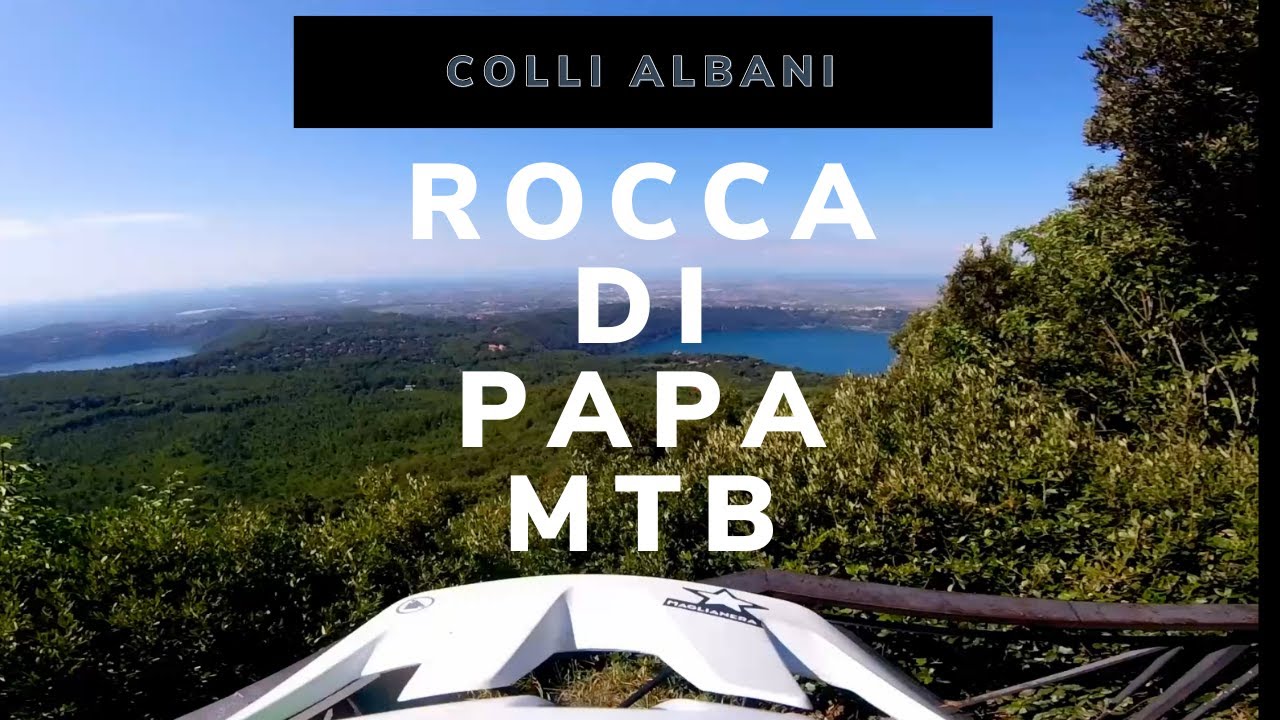 SONO ANDATO A PEDALARE A ROCCA DI PAPA (#mtb #enduro #lazio)