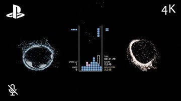 Chill Marathon - Yin & Yang: Part 10, Tetris Effect Gameplay (4k | PS4 Pro)