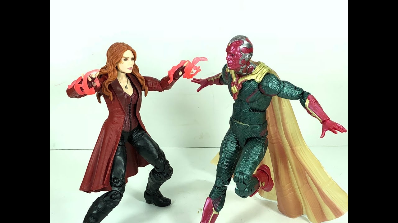 Wanda Y Vision Marvel Legends : 0716 Age Of Ultron Boxed Set The Figure In Question / Published ...