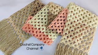 كروشيه سكارف _ Crochet scarf