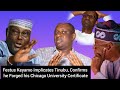 Game over as festus keyamo implicates tinubu confirms he forged his chicago university certificate