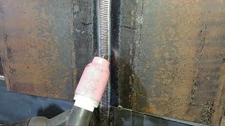 The importance of rhythm. Vertical Tig Welding. Walking The Cup. Fill and Cap Pass