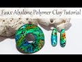 Polymer Clay Project: Faux Abalone Tutorial