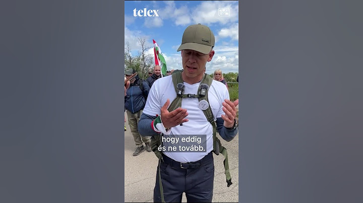 Magyar Péter: Sokan kritizálnak minket, hogy nem vagyunk Budapesten