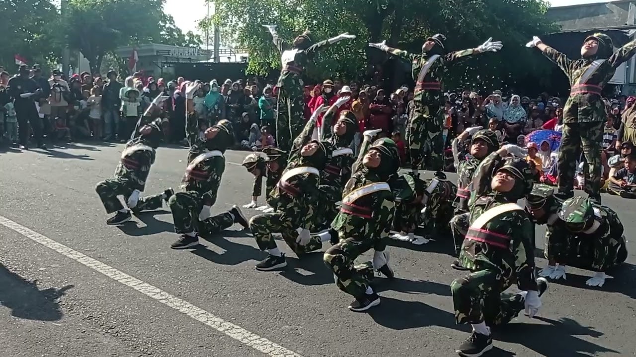 SDN 2 LANDO PUTRI GERAK JALAN INDAH TINGKAT KAB. LOTIM PADA HUT RI 78, 21-08-2023