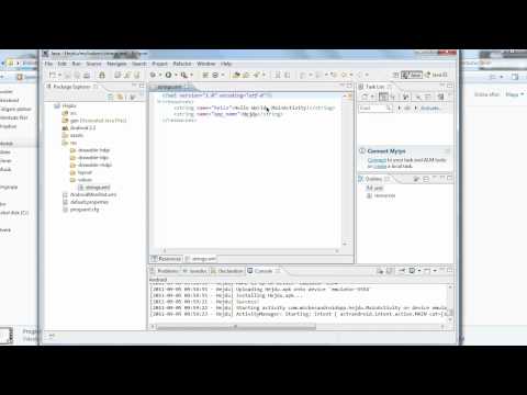 Programmering Android hejdu appen del 1.avi