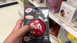 A Weird No Button At Target!