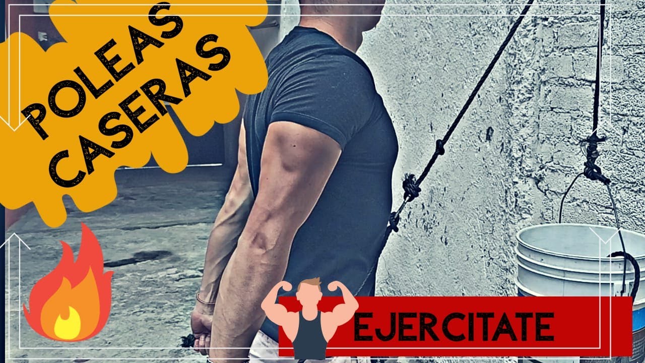 ▷ Poleas para gimnasio casero