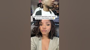 Ddg disses Halle Bailey #ddg #hallebailey #kai #kaicenat #diss #viral #shorts #fyp
