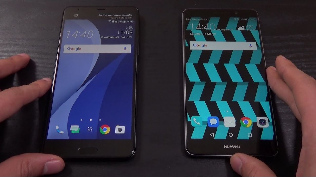 HTC U Ultra and Huawei Mate 9 - Comparison