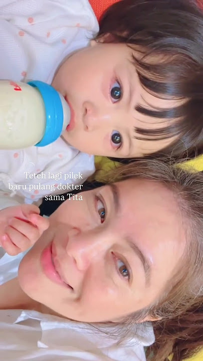 Tth is currently sucking milk accompanied by mother 🤏#babylily#babyrans#baby#raffinagita#feedshort