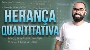 Herança Quantitativa - Aula 13 - Módulo II: Genética | Prof. Gui