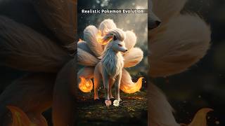 Realistic Pokémon Evolution 😳🔥 | Vulpix ➜ Ninetales in Real Life ✨🦊 #pokemon #evolution