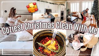 CHRISTMAS CLEAN WITH ME 2023 + MINDSET CHATS :: Relaxing Cleaning Motivation