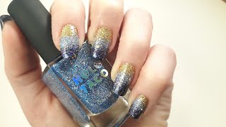 New Year's Glitter Gradient | No Worries Nail Art by No Worries Nail Art 238 views 4 months ago 8 minutes, 39 seconds