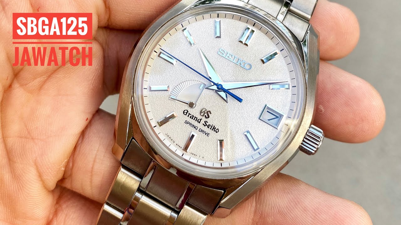 Cực 62gs] Grand Seiko SBGA125 Spring Drive Limited #Jawatch Zalo 0986892959 - YouTube