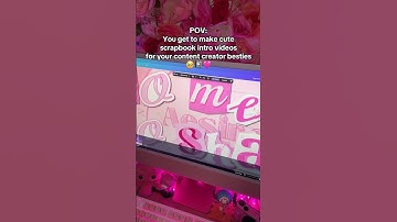 Canva Intro Video Tutorial 🩷🖥️ #canvatutorial #introvideo #shorts