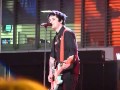 Green day playing disappearing boy live in la california