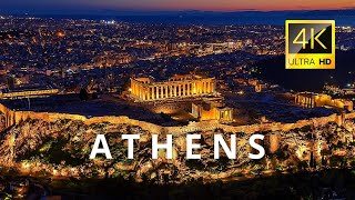 Athens, Greece 🇬🇷 in 4K ULTRA HD 60FPS Video by Drone Resimi