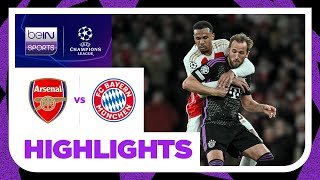 Arsenal v Bayern Munich | Champions League 23/24 | Match Highlights