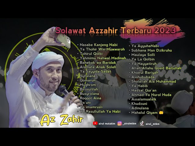 Solawat Azzahir Terbaru 2023|Full 2 JAM|Azzahir Pekalongan class=