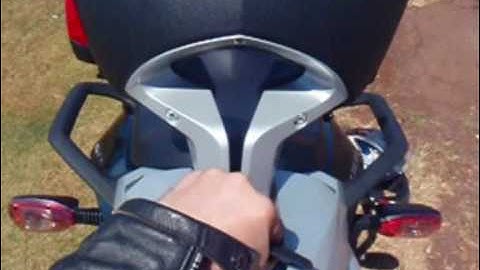 How to adjust the backrest CanAm Spyder Roadster