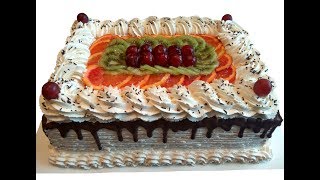 Meyveli tort-Meyveli Pasta Nasıl Yapılır?,Фруктовый торт