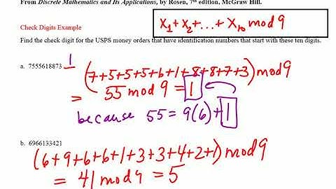 Section 4.5 Check Digits
