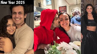 Sanaya Irani Drasthi Dhami Priyanka Chahar Chaudhary Ankit Gupta Mohit Sehgal New Year 2025