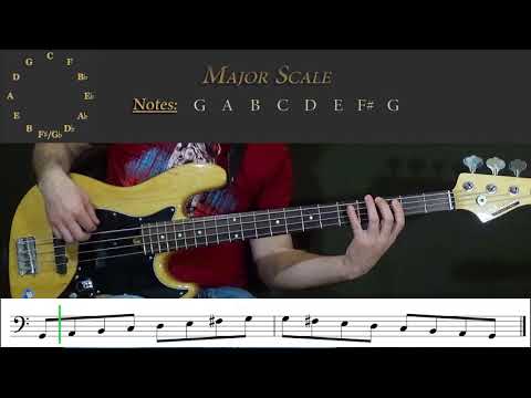 major-scale-in-12-keys-||-bass-lessons-#2