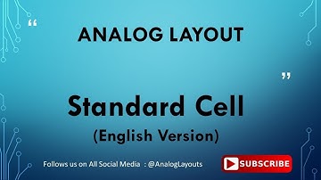 Standard cell - English Version