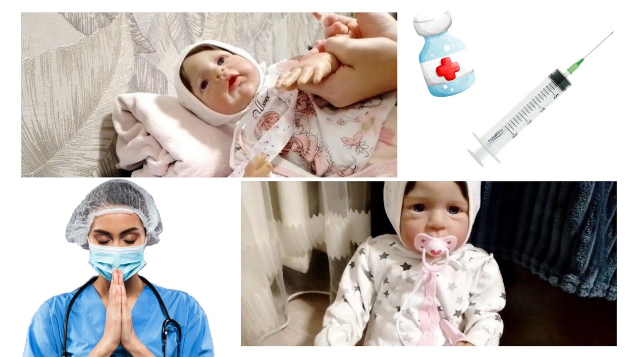 Vlog.Идем с реборном в больницу. Софие поставили прививку?!😱💉