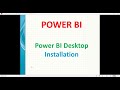 Power BI Tutorials | 02 Power BI Desktop Installation | How to install Power BI desktop