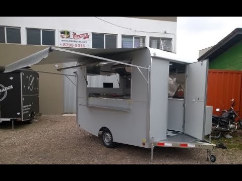 Food Trailer Para Hot Dog E Lanches Kiko Trucks 94