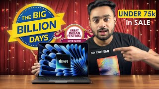 Macbook Air M4 Price Revealed⚡flipkart BBD &amp; Amazon Great indian festival sale !