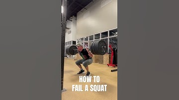 HOW TO SAFELY FAIL A SQUAT