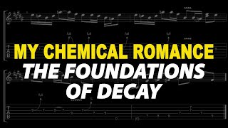 My Chemical Romance - The Foundations of Decay Guitar Tutorial Lesson Sheet Music