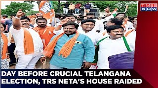 A Day After TRS BJP Clashes,BJP Meets State EC To Ensure Strict Action Is Taken Against The Violence