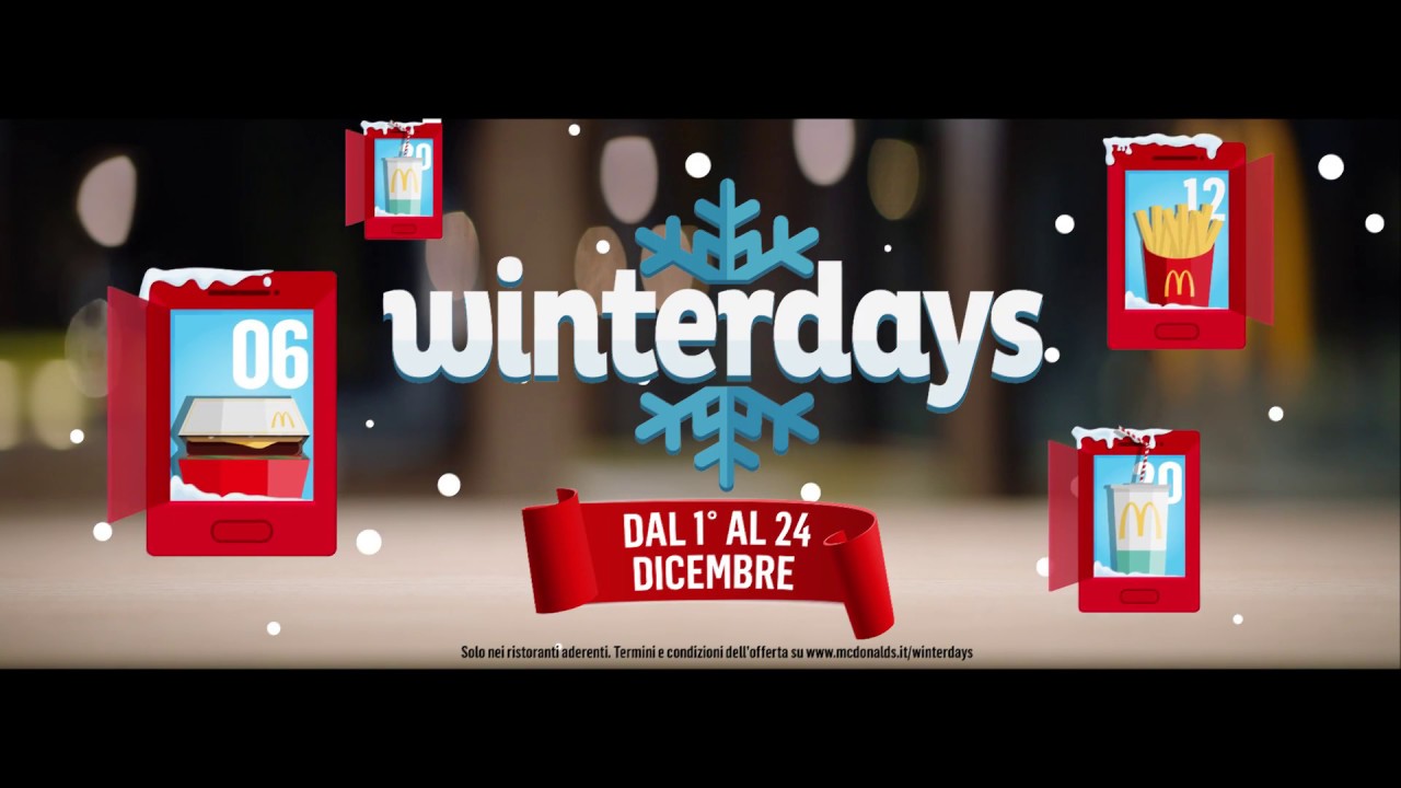 McDonald s Winterdays YouTube Mcdonald s winterdays youtube