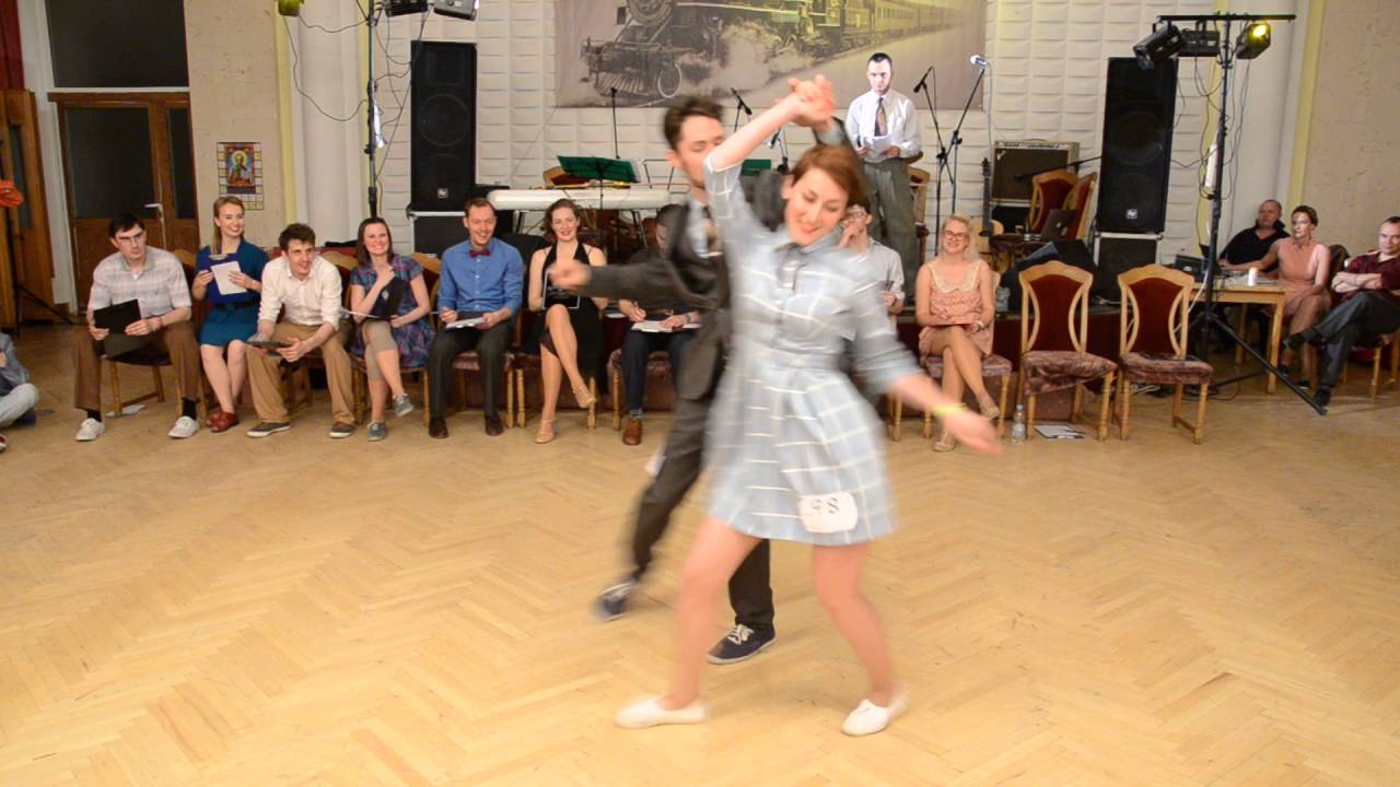 Lindy Hop Jack'N'Jill Finals - Nastya Gorban & Fernando Morrison (Swinglandia 2016)