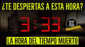 ¿Cómo se llama la hora a las 3 de la madrugada?